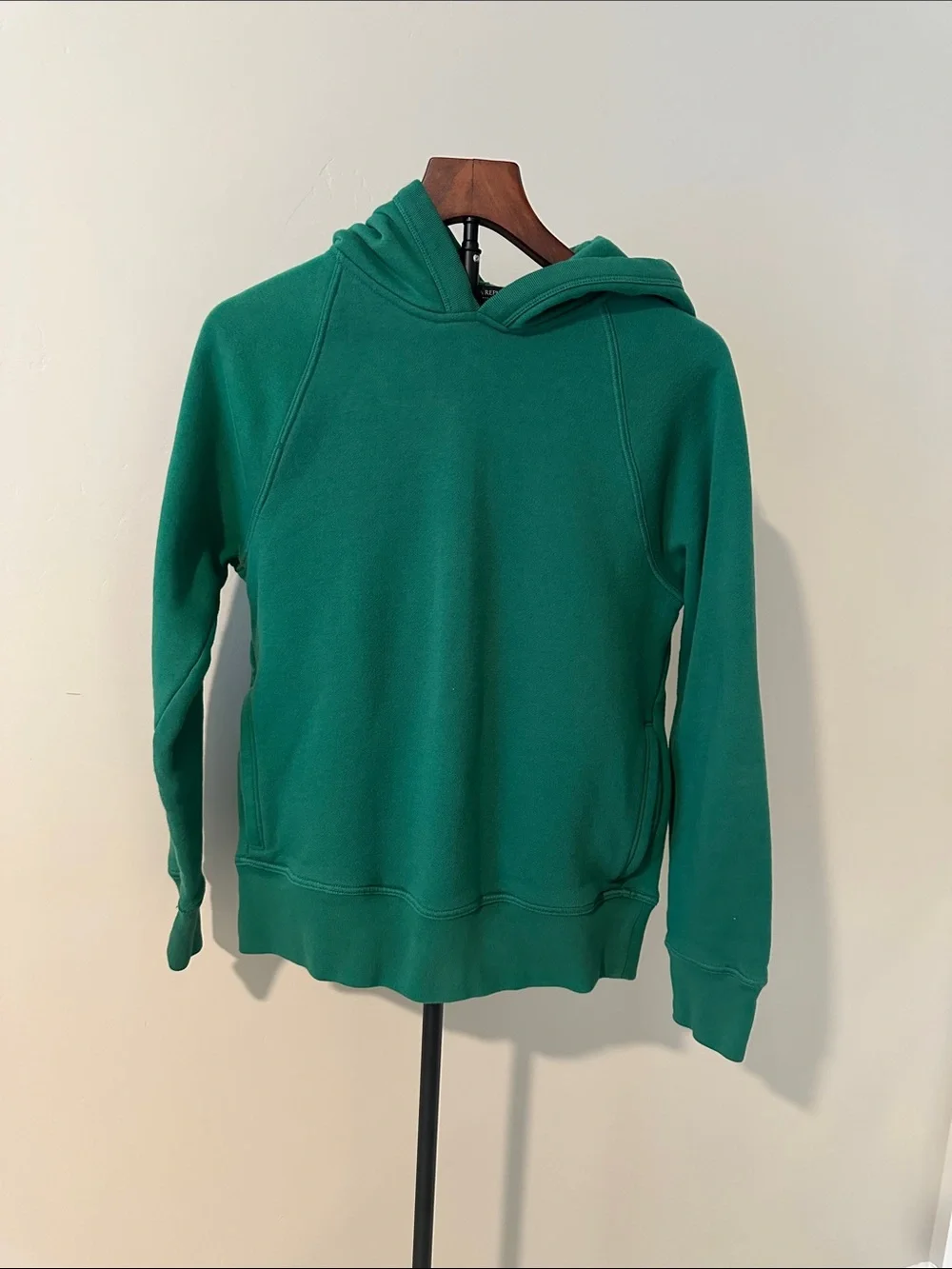 Banana Republic Emerald Green Men's Hooded Sweatshirt